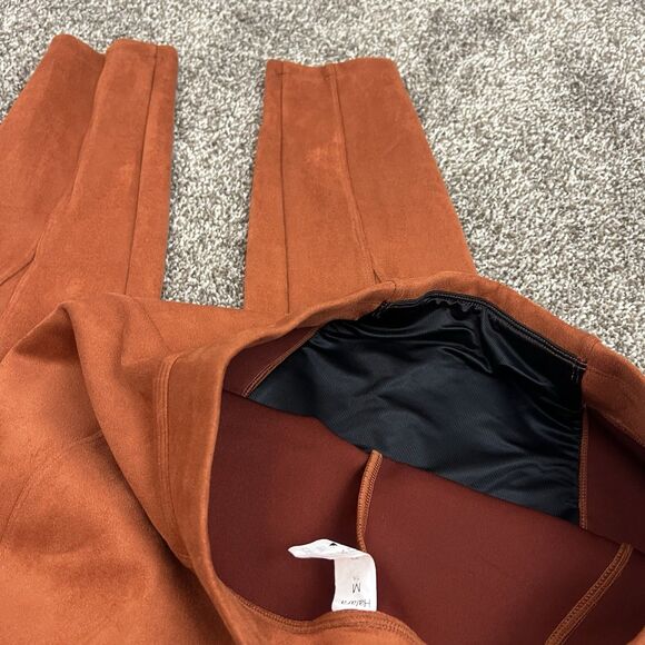 Set Of 2 Halara Tummy Control Pocket Faux Suede Leggings - Picture 7 of 13